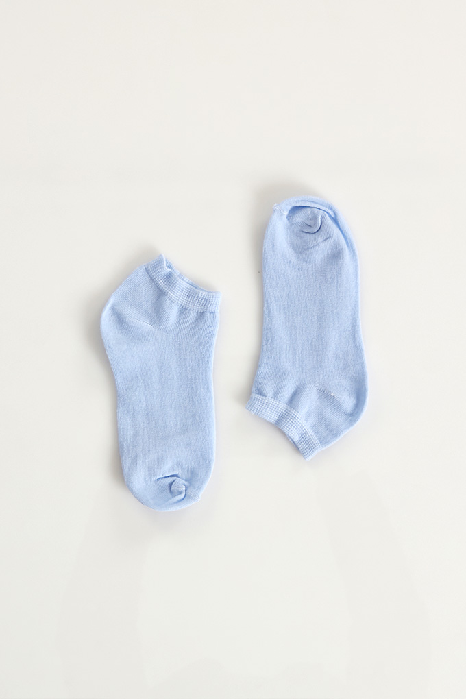Unisex Plain Ankle Socks