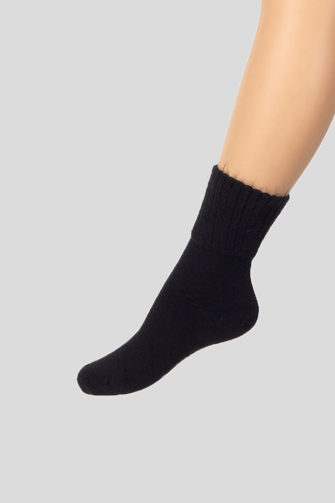 Woman Ankle Socks w/ Cuffs