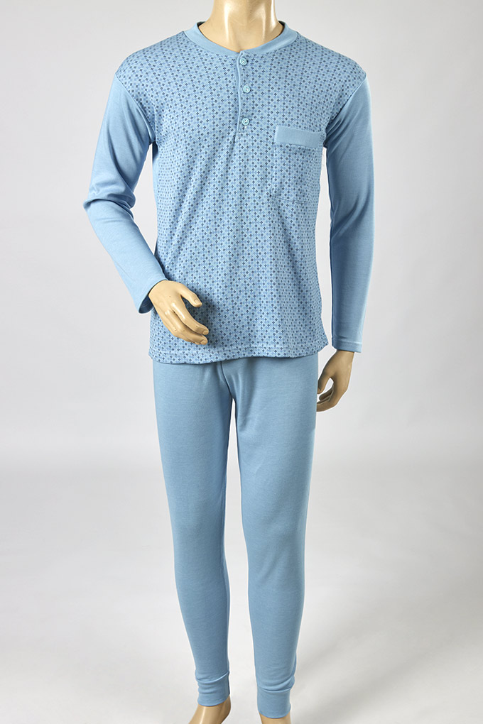 Pijama Estampado Carcela Cardado Homem 510_1