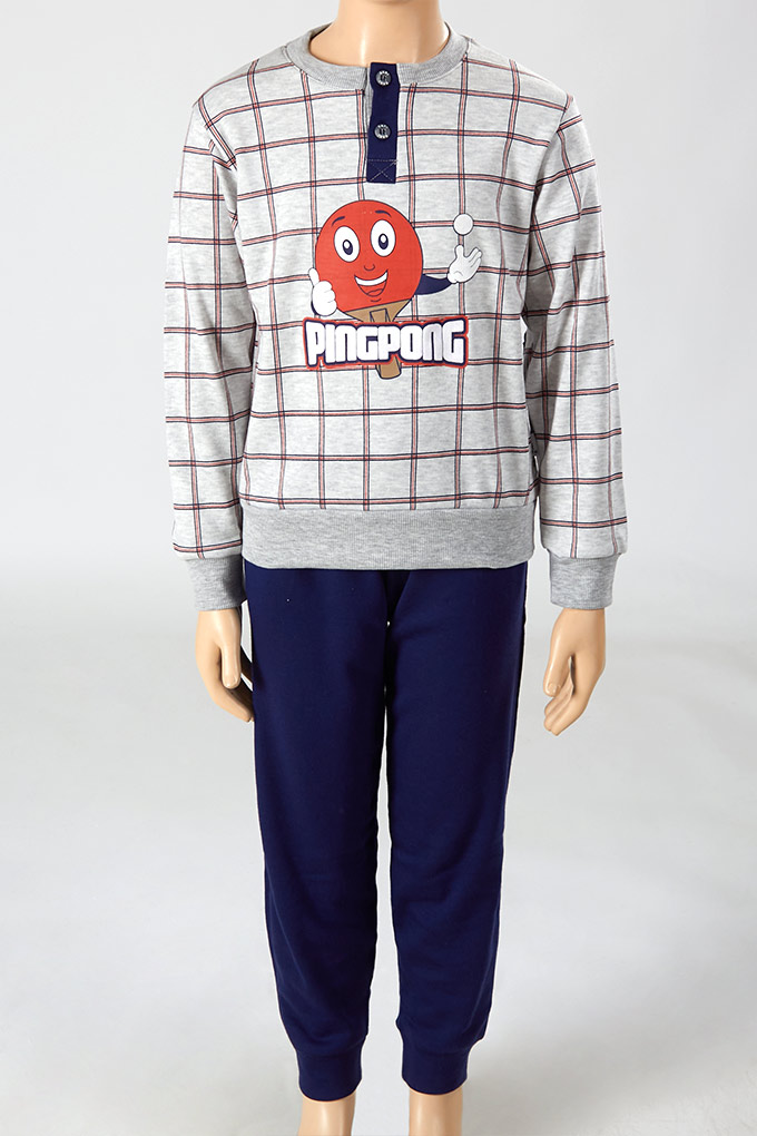 PingPong Boy Thermal Printed Pyjama Set