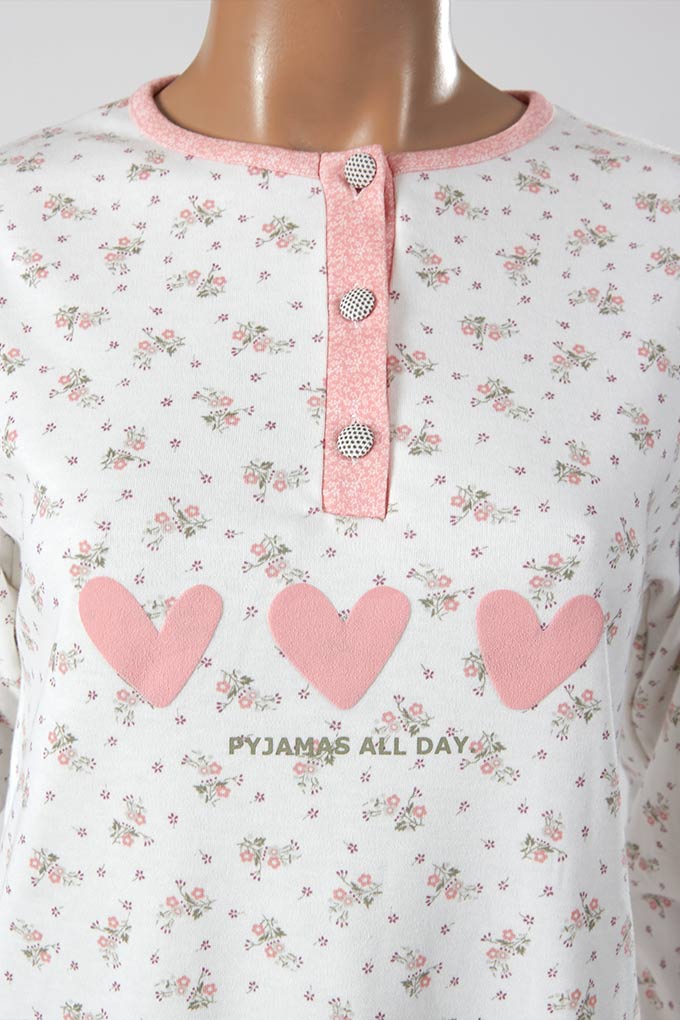 Pijama Estampado Cardado Senhora Pyjamas All Day_4