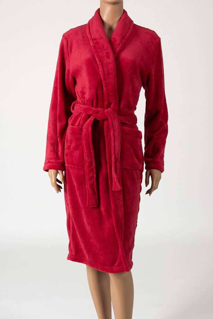 Woman Coral Robe