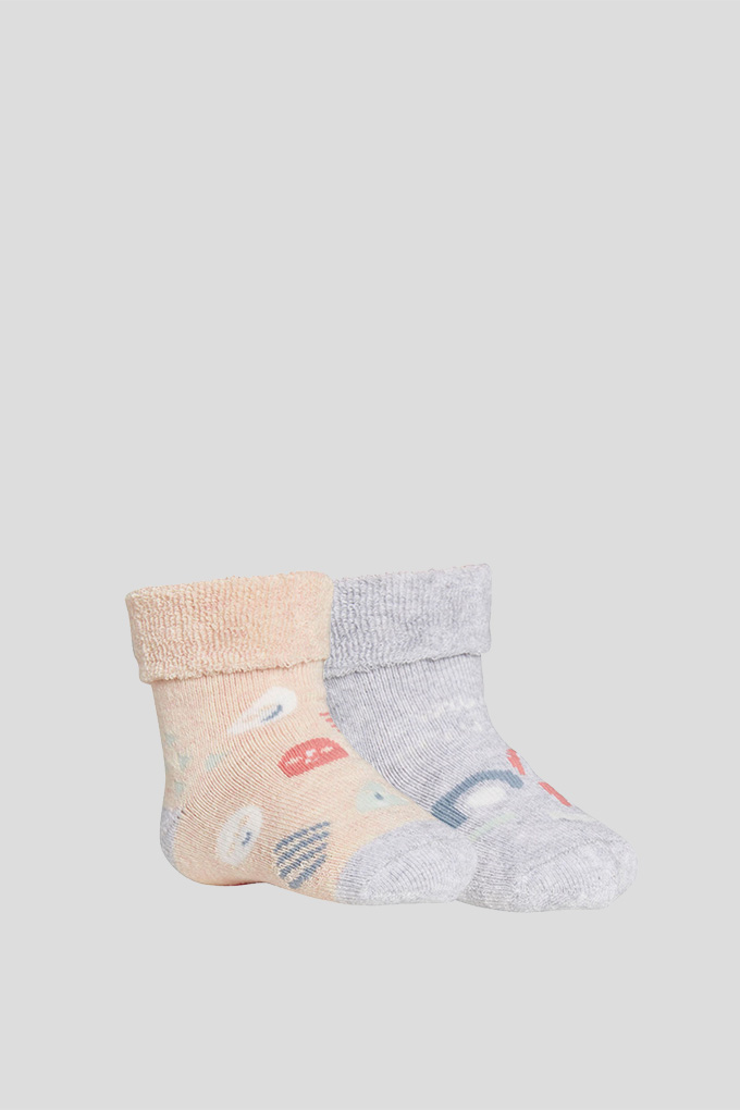 Baby Printed Thermal Crew Socks