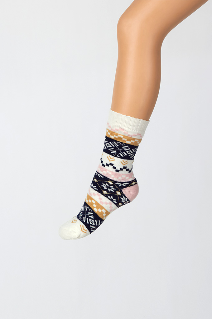 Woman Printed Socks