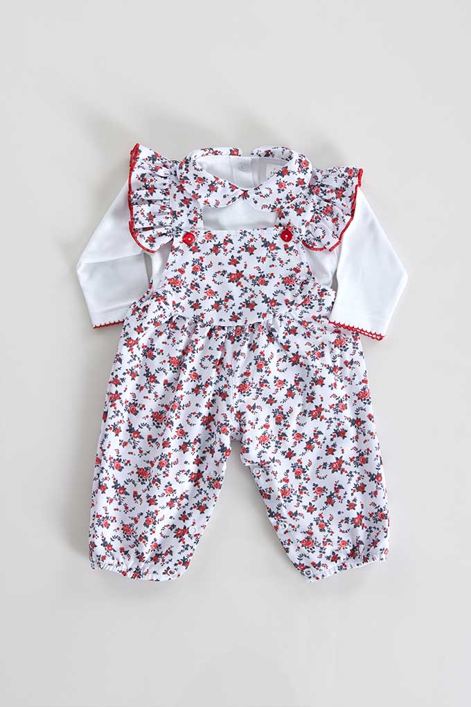 Roses Cotton Baby Rompers