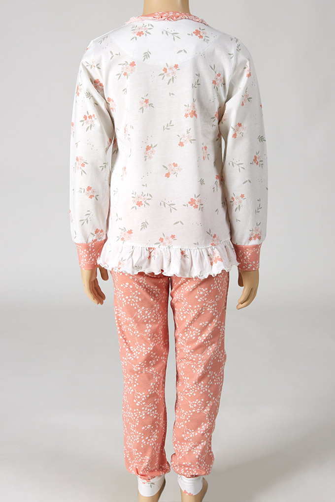 Pijama Estampado s/ Carda Menina Smells Like Spring_2