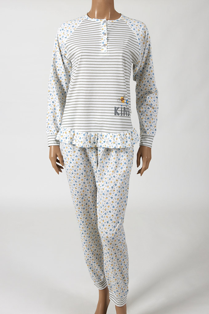Woman Printed Pyjama Set Kind