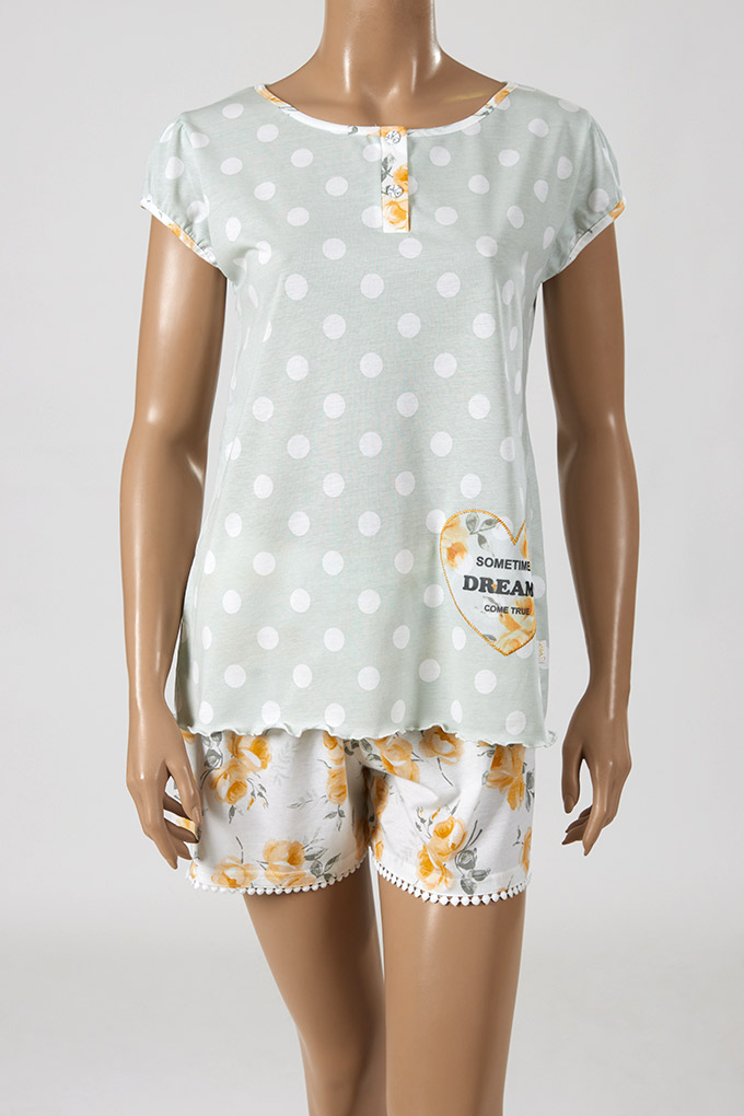 Dreams Come True Woman Printed Pyjama Set