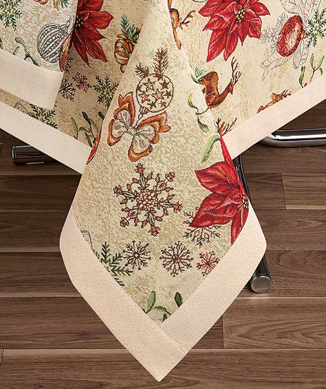 Azalia Jacquard Tablecloth