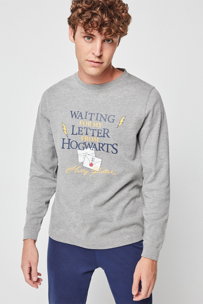 Pijama Estampado Homem Letter from Hogwarts_4